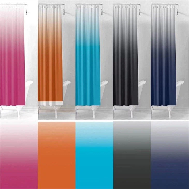 Changing Colors Shower Curtain
