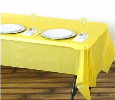 Cubierta de mantel de plástico