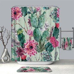 waterproof cloth shower curtain