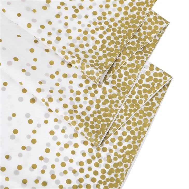 White Gold Party Table Cover