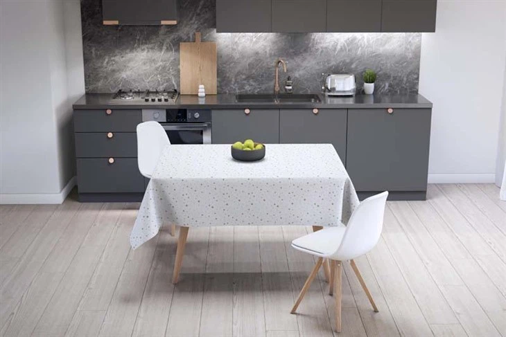PEVA Flannel Non-woven Dust-free Paper Plastic Tablecloth Disposable Waterproof And Oil-proof Tablecloth