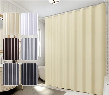 Forro de cortina de ducha marrón