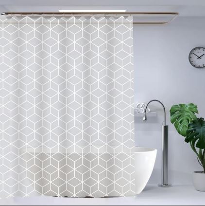 Grey Fabric Shower Curtain best